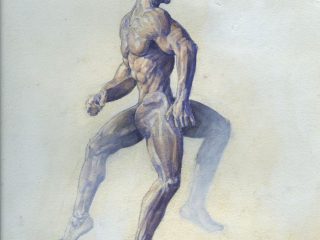  "Moto" Acquerello 1986