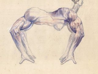 "Struttura" - Acquerello 1985