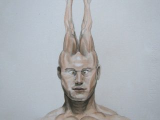  Chi .  Acquerello. Anno 2005, cm 35 x 50