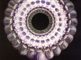 \"Eh\' proprio\" . Acrilico su tavola. Anno 1993, cm 56 x 80.