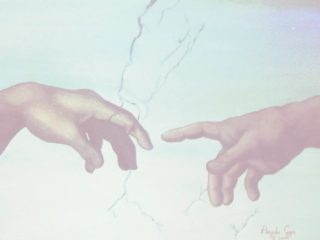 Omaggio a Michelangelo - Olio su Tela