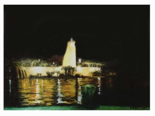 Monumento al Marinaio - Olio sui tela