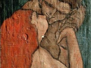 Il Bacio - olio su tela