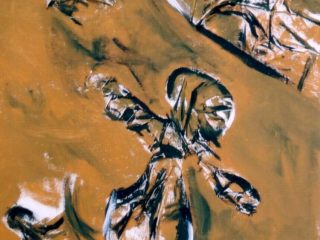 Acrilico cartapesta a rilievo
Titolo 
La danza dello Yogi
Anno 2004