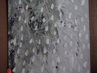 Pioggia. Anno di realizzazione 2004. Dimensioni 30 x 40 circa. 