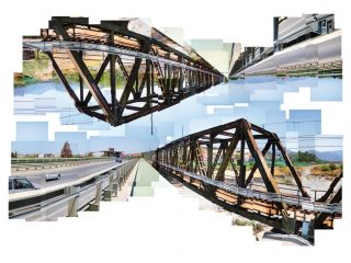 ZIQQURAT
"PonteFerro dxSx"
Lambda Print
dimensioni cm 167x123