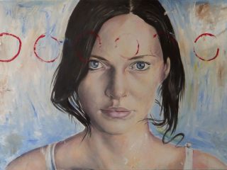 I dubbi erodono l'anima - Olio e materia su tela cm 120x80 - 2010 (dicembre)
