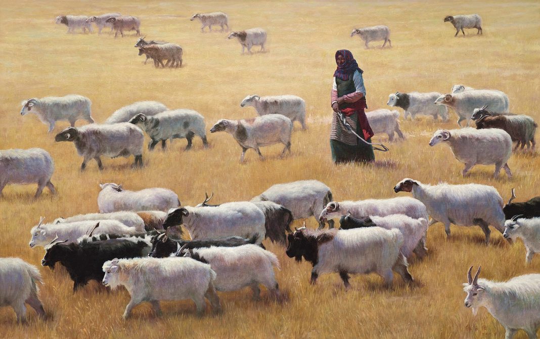 Splendore e Purezza: il Tibet nell’arte di Han Yuchenhttps://www.exibart.com/repository/media/formidable/11/12.2011.9《芳草无边》-油画-140cm×220cm-Han-Yuchen-1068x671.jpg