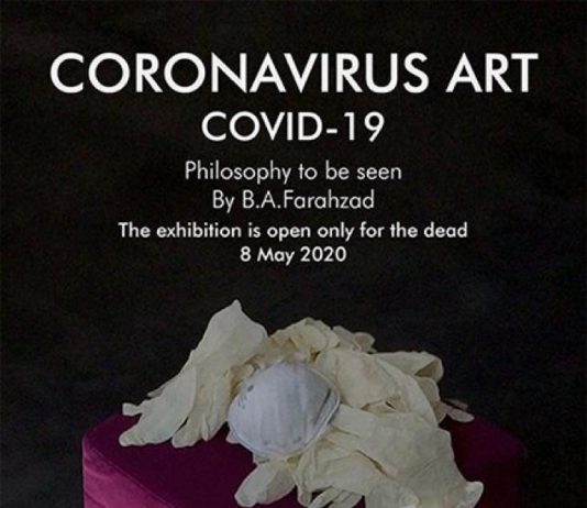 Behnam Ali Farahzad – Coronavirus art Covid-19