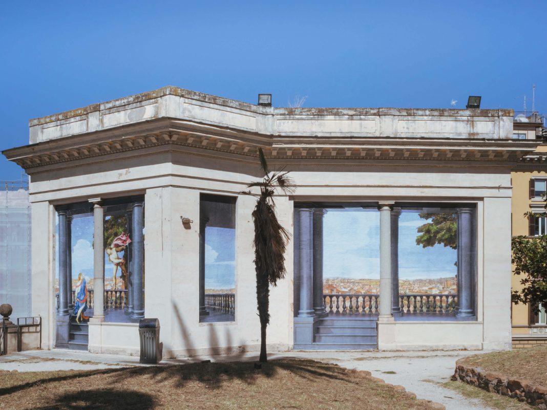 Robocoop – Loggia Aldobrandinihttps://www.exibart.com/repository/media/formidable/11/Aldobrandini-�-ROBOCOOP-©-2020-1-copia-1068x801.jpg