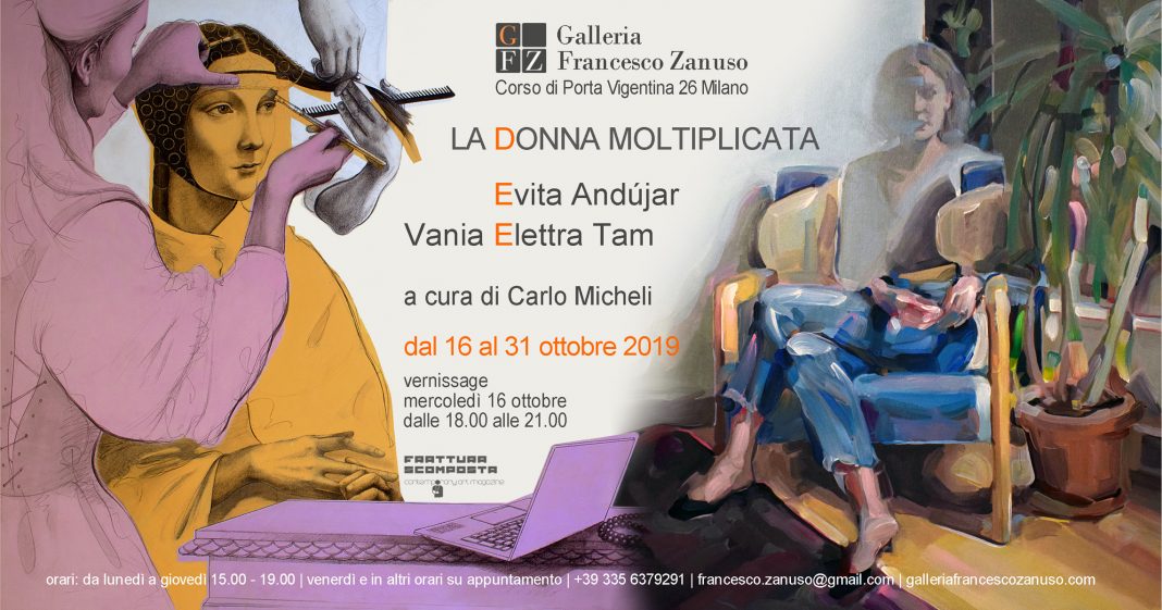 Evita Andújar / Vania Elettra Tam – La donna moltiplicatahttps://www.exibart.com/repository/media/formidable/11/BANNER-La-donna-multiplicata-Evita-Andujar-Vania-Elettra-Tam-Galleria-Francesco-Zanuso-1068x561.jpg