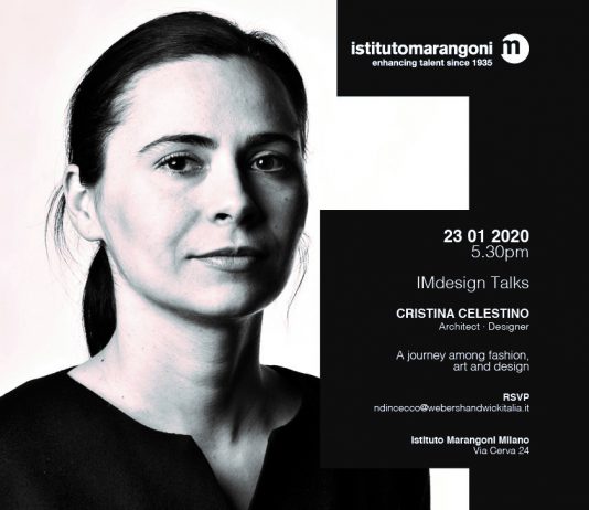 Cristina Celestino – A journey among fashion, art and design
