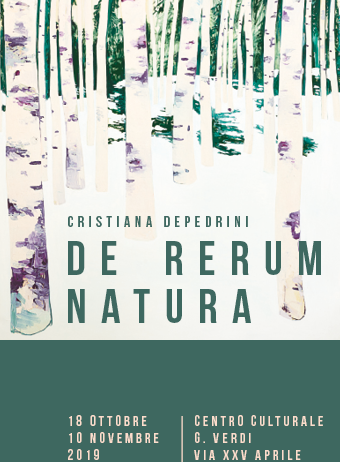 Cristiana Depedrini – De Rerum Natura. Sulla natura delle cose