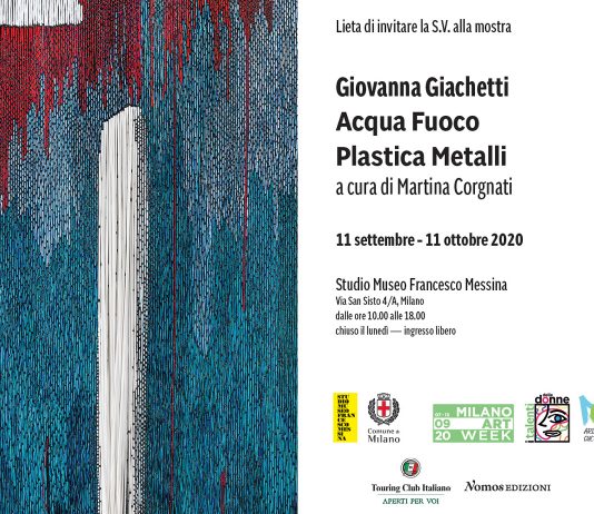 Giovanna Giachetti – Acqua, fuoco, plastica e metalli