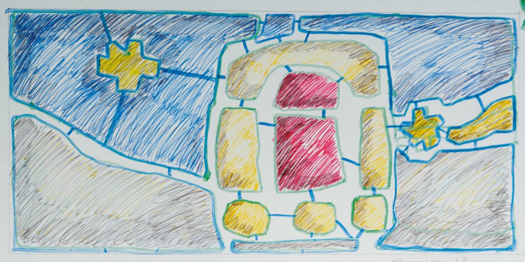 Giuliano Gresleri – Disegno e pitturahttps://www.exibart.com/repository/media/formidable/11/Giuliano-Gresleri-studio-per-vetrata-Cristo-Re-1-1-1068x534.jpg