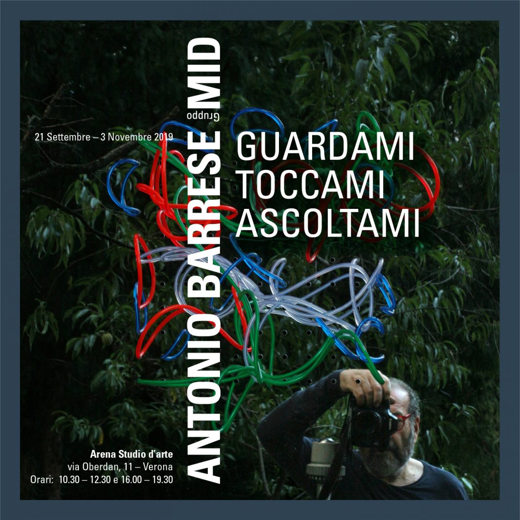 Antonio Barrese  / Gruppi MID – Guardami Toccami Ascoltamihttps://www.exibart.com/repository/media/formidable/11/INVITO_MOSTRA-1068x1068.jpg