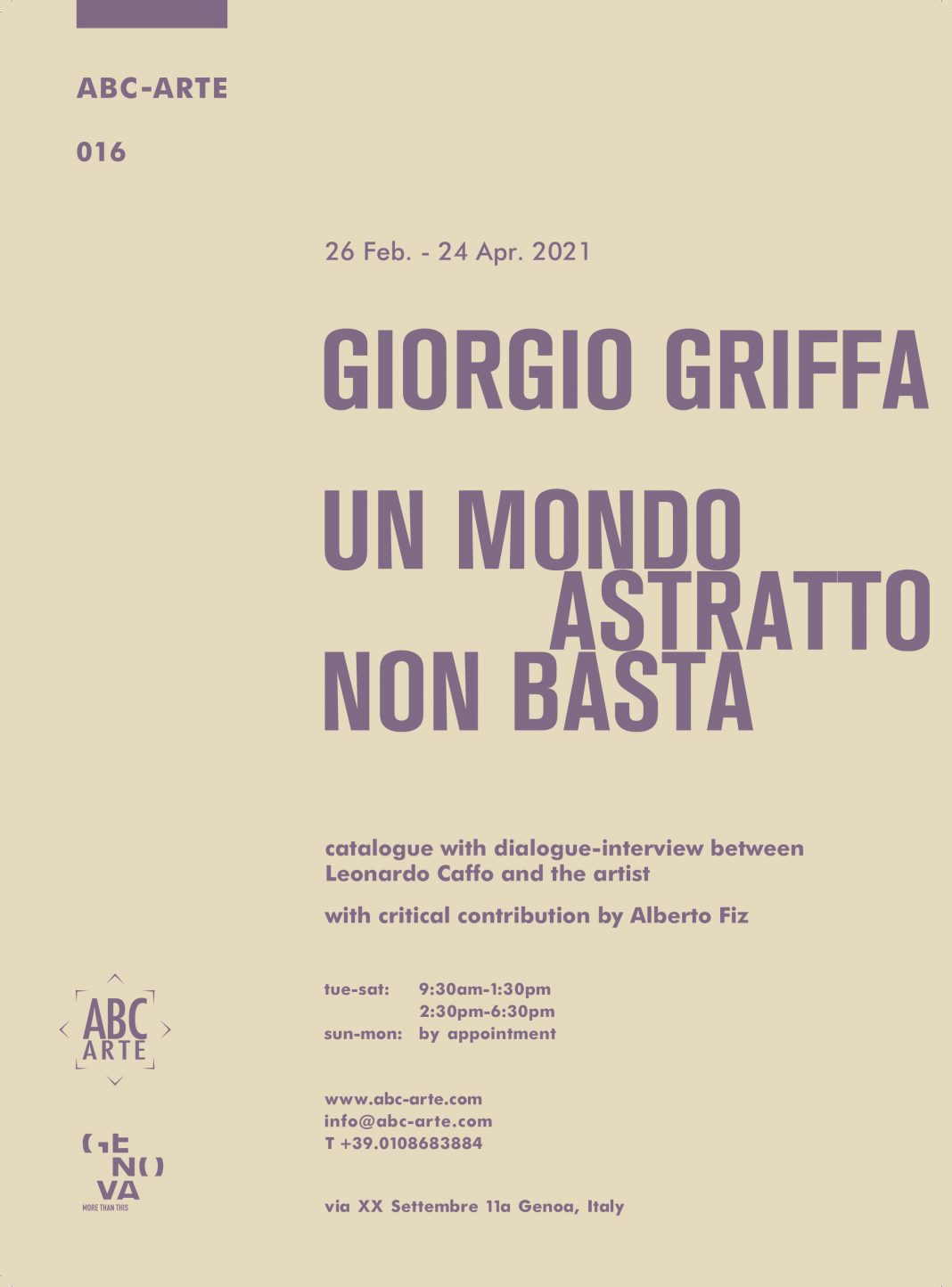 Giorgio Griffa – Un mondo astratto non bastahttps://www.exibart.com/repository/media/formidable/11/Invito-Giorgio-Griffa.-Un-mondo-astratto-non-basta-1068x1444.jpg