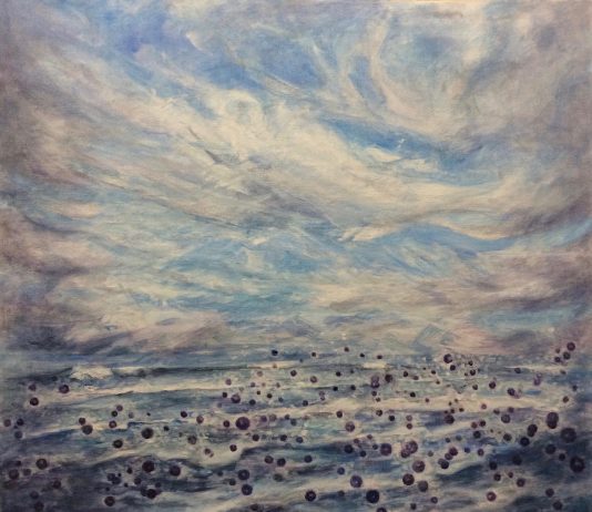 June Julian – Atlantic Blues. Paintings from the edge