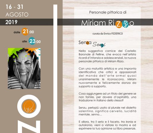 Miriam Rizzo – Senza Senzi