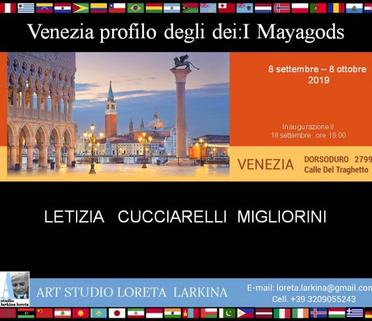 Letizia Cucciarelli Migliorini – Venezia profilo degli dei: i Maygods
