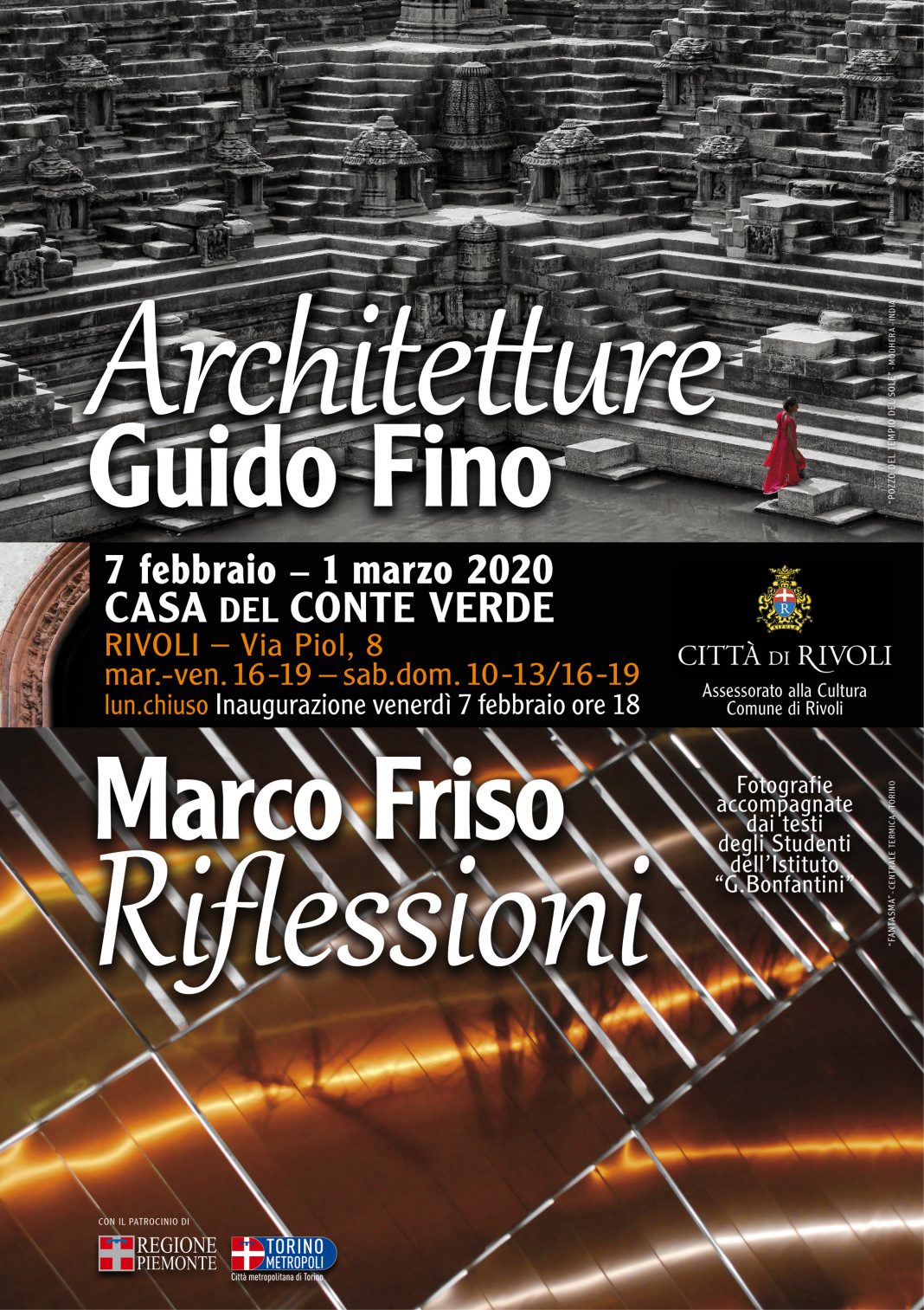 Guido Fino – Architetture / Marco Friso – Riflessionihttps://www.exibart.com/repository/media/formidable/11/Locandina-Architetture-Riflessioni-Conte-Verde_web-1068x1513.jpg