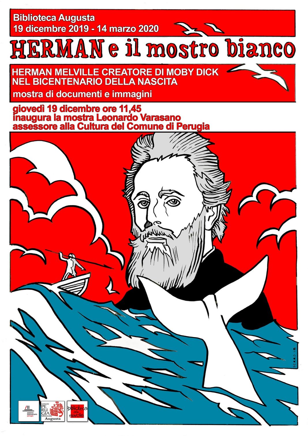 Herman e il mostro bianco. Herman Melville creatore di Moby Dick nel bicentenario della nascitahttps://www.exibart.com/repository/media/formidable/11/Locandina-mostra-inaug-1068x1511.jpg