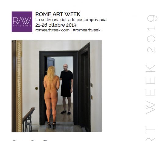 Werther Germondari – Open Studio Rome Art Week 2019