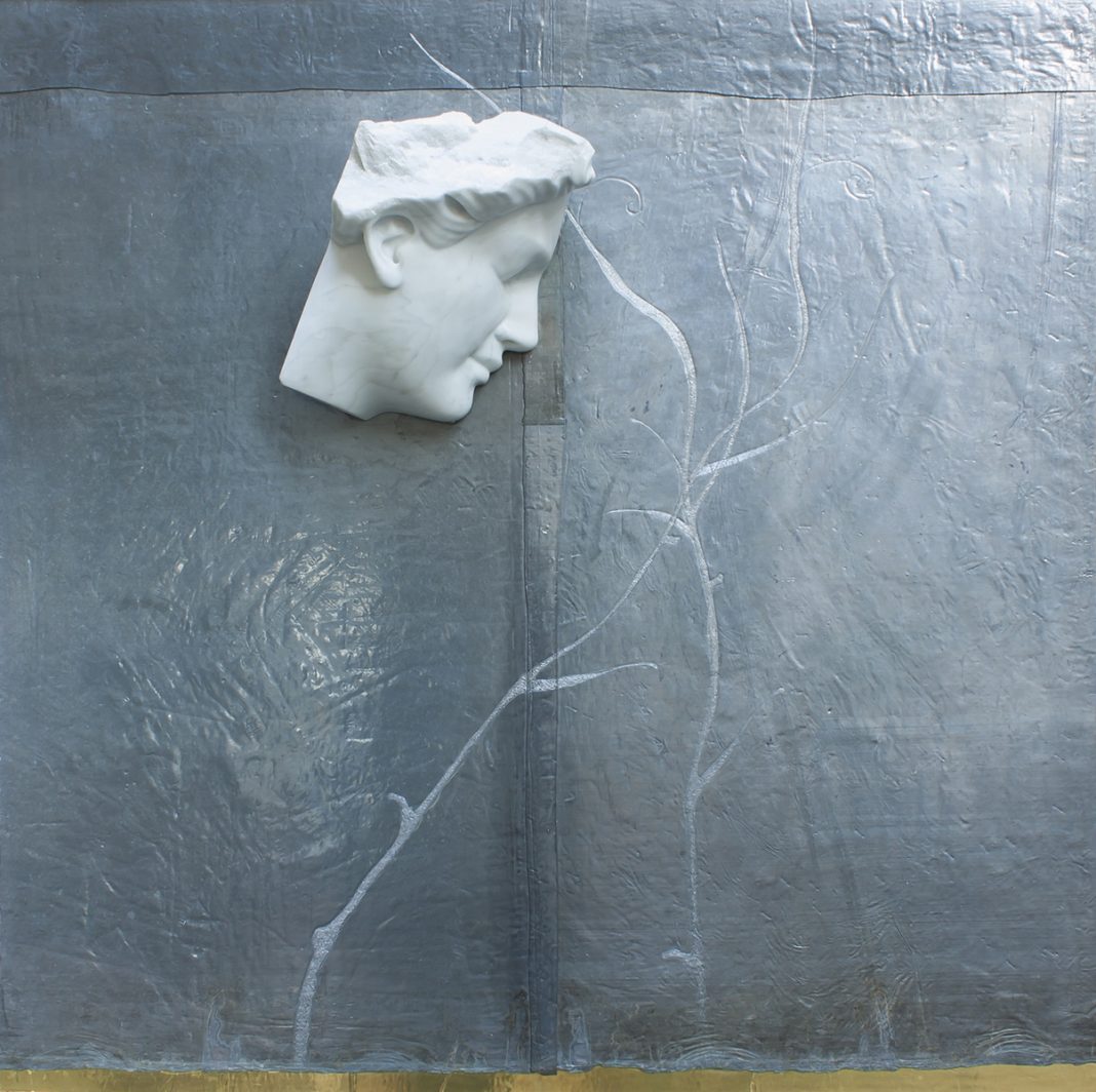 Franco Cuomo International Award per l’Arte 2019https://www.exibart.com/repository/media/formidable/11/Michelangelo-Galliani-Il-giardino-2019-marmo-bianco-di-Carrara-piombo-e-ottone-cm.-110x110x25-1068x1064.jpg