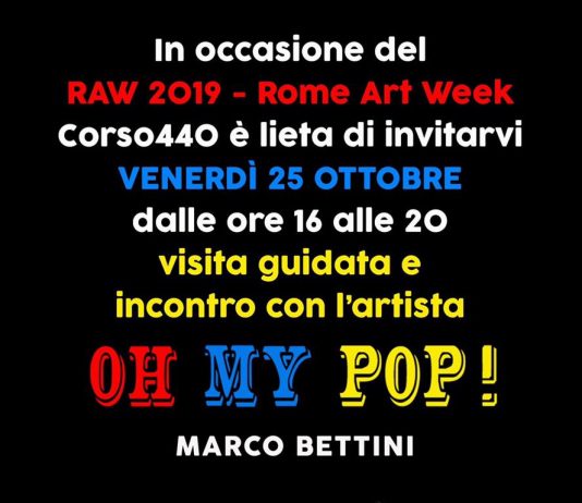 Oh my Pop!  Incontro con Marco Bettini