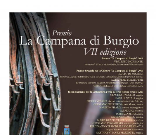 Premio La Campana di Burgio 2019 VII edizione
