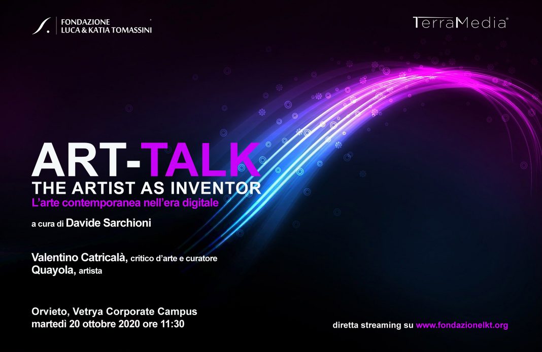 ART-TALK. The artist as inventor – L’arte contemporanea nell’era digitalehttps://www.exibart.com/repository/media/formidable/11/cartolina-digitale-art-talk_the-artist-as-inventor_x-1068x694.jpg