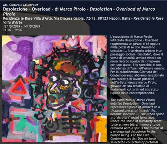 Marco Pirolo – Overload. Desolazione