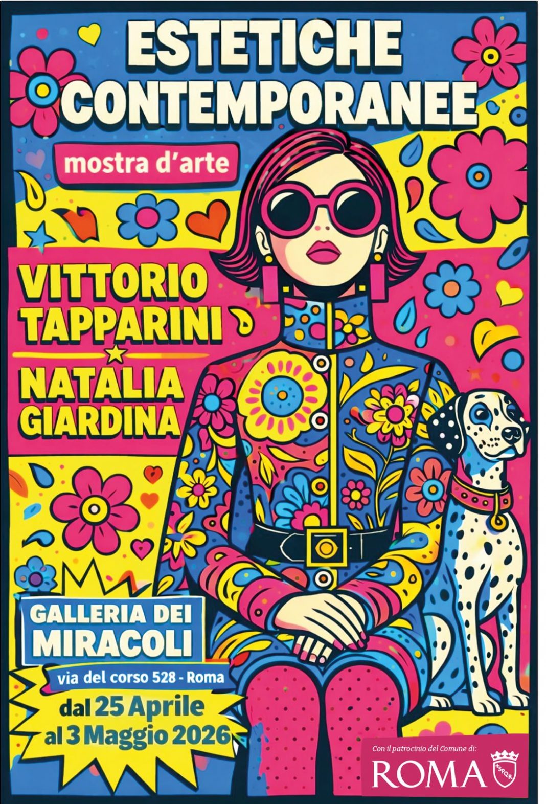 Vittorio Tapparini / Natalia Giardina – Estetiche Contemporaneehttps://www.exibart.com/repository/media/formidable/11/img/03e/Locandina-ROMA-mostra-2026-con-Patrocinio-Comune-1068x1572.jpeg