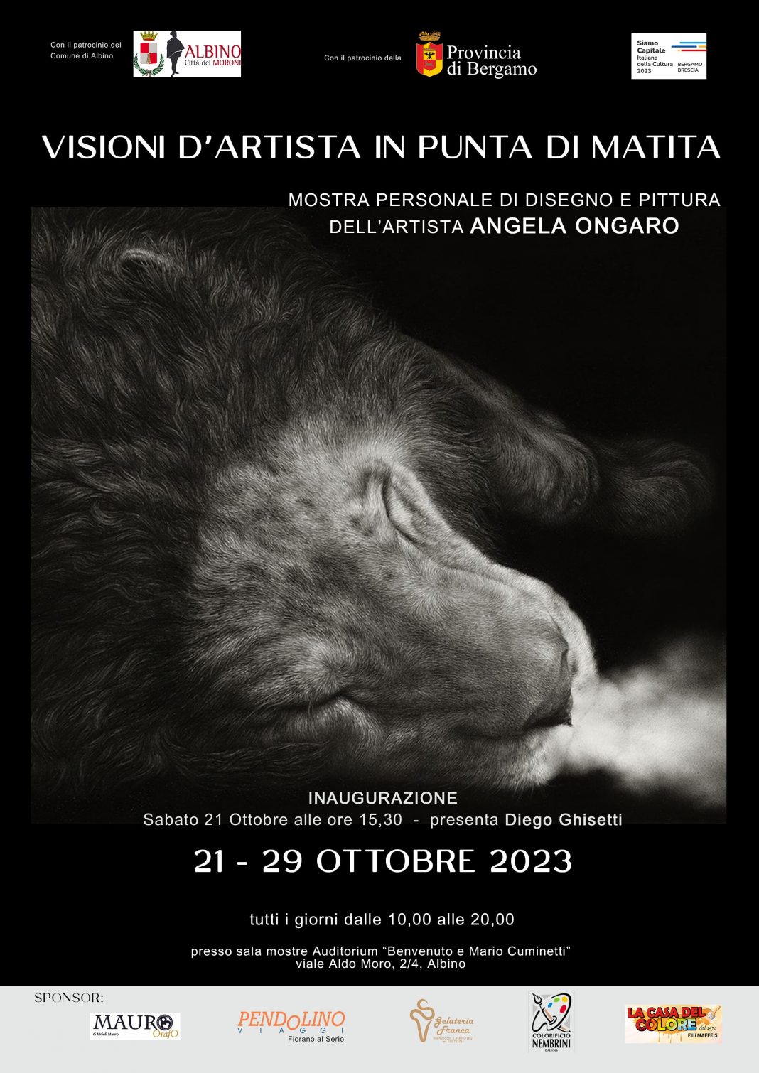 Angela Ongaro – Visioni d’artista in punta di matitahttps://www.exibart.com/repository/media/formidable/11/img/041/Locandina-mostra-Albino-Angela-Ongaro-min-1068x1510.jpg