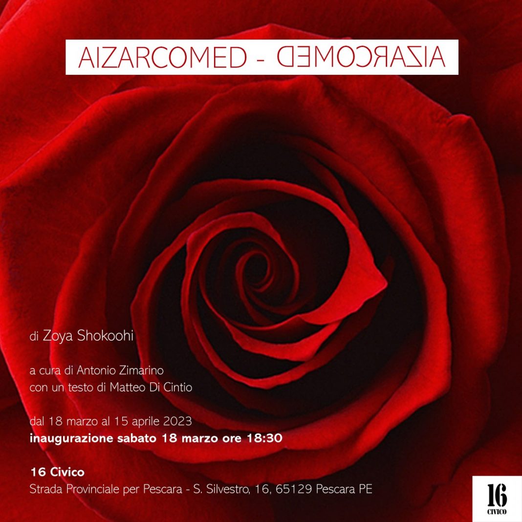 AIZARCOMED – DEMOCRAZIAhttps://www.exibart.com/repository/media/formidable/11/img/082/AIZARCOMED-–-DEMOCRAZIA-di-Zoya-Shokoohi-locandina-1068x1068.jpeg