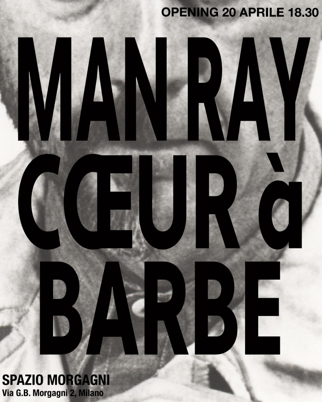 Man Ray – Cœur à barbehttps://www.exibart.com/repository/media/formidable/11/img/09d/ManRay_SpazioMorgagni-2-1068x1335.jpg