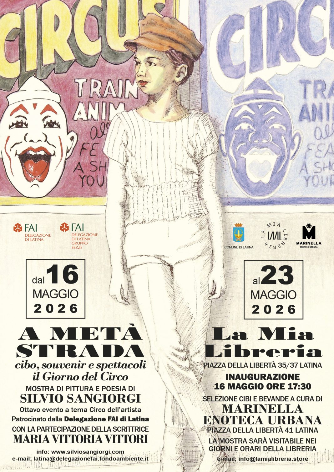 Silvio Sangiorgi – A metà strada: cibo, souvenir e spettacoli il Giorno del Circohttps://www.exibart.com/repository/media/formidable/11/img/0b6/Locandina_mostra_La_Mia_Libreria_202623-1068x1510.jpg
