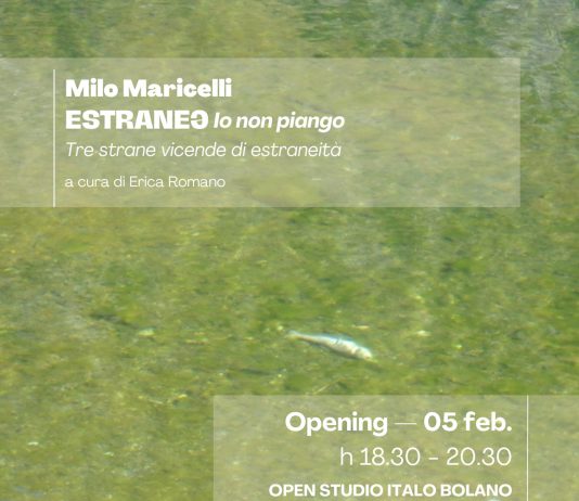 Milo Maricelli  – ESTRANEɘ Io non piango. Tre strane vicende di estraneità