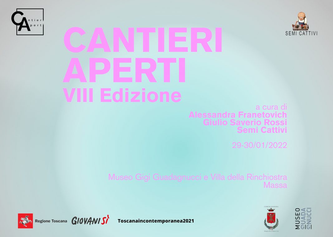 Cantieri Aperti. VIII edizionehttps://www.exibart.com/repository/media/formidable/11/img/0cd/Cantieri-Aperti-VIII-2021-Locandina-orizzontale-online-1068x760.jpg
