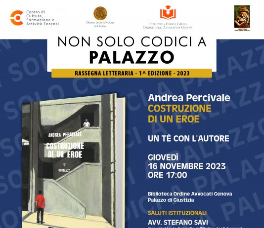 Non solo Codici a Palazzo – Un tè con l’autore Andrea Percivale