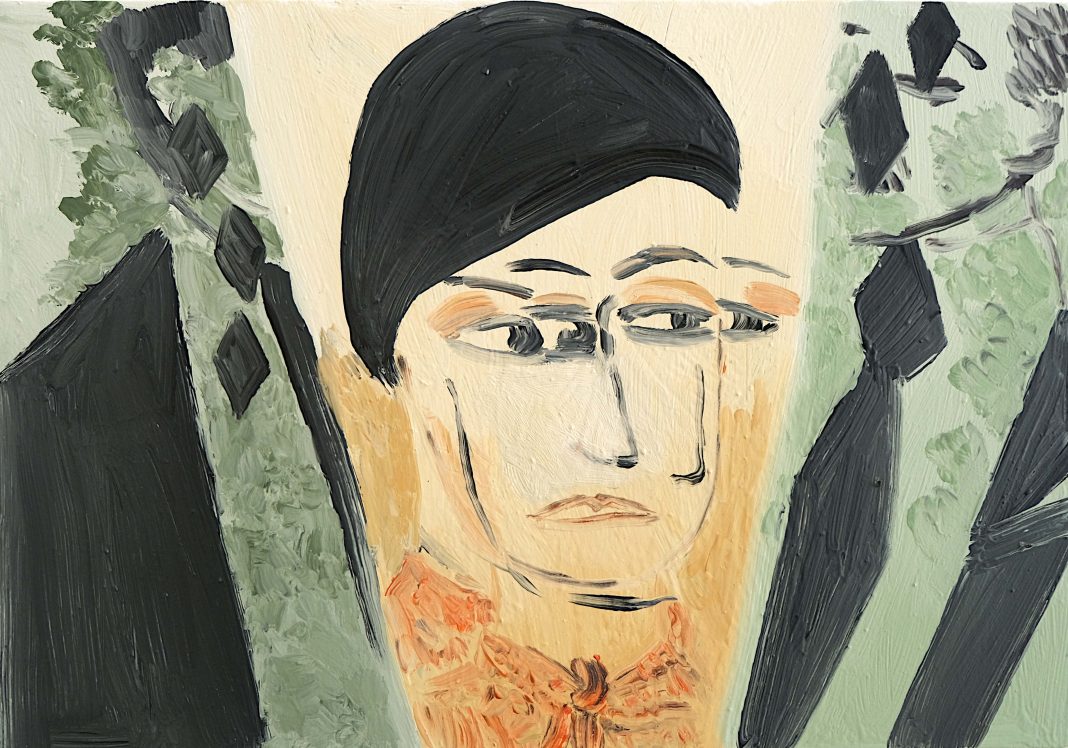 Figure, not Figurehttps://www.exibart.com/repository/media/formidable/11/img/0f1/Emmanuelle-Castellan-cross-examination-2024-oil-on-canvas-cm-50x35-1068x748.jpg