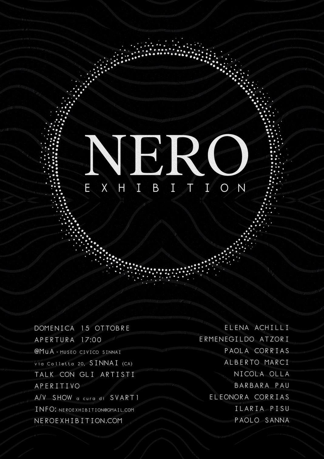NERO exhibitionhttps://www.exibart.com/repository/media/formidable/11/img/0fe/NERO_Flyer-A3_-1068x1511.jpg