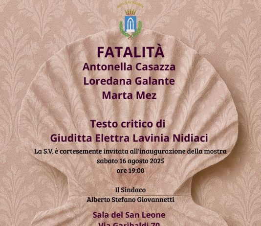 Antonella Casazza / Loredana Galante / Marta Mez – Fatalità