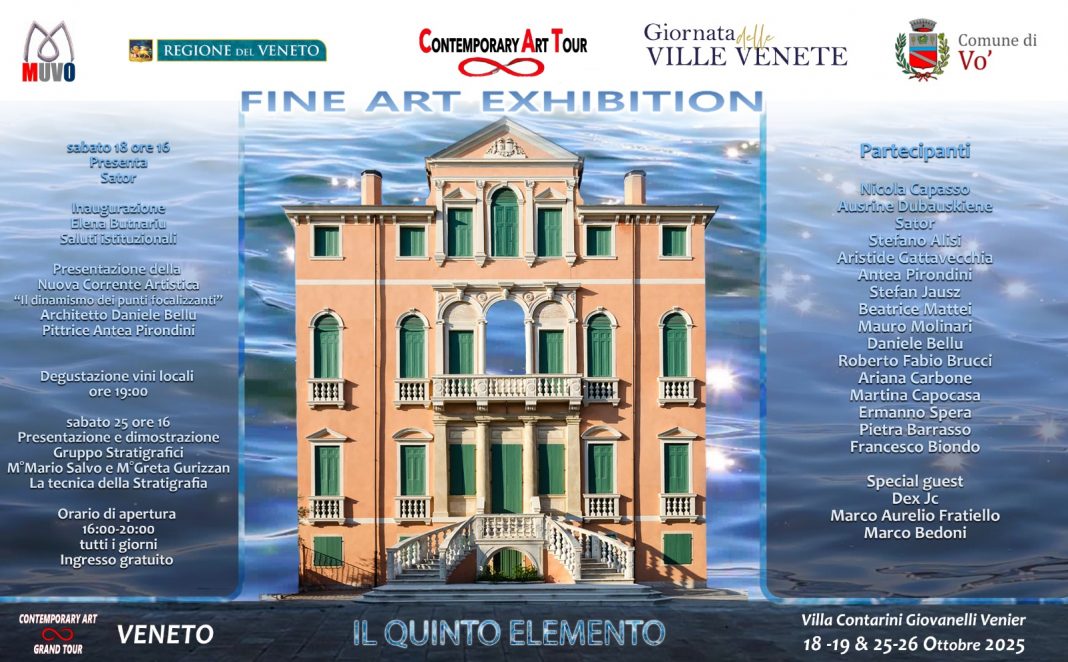 Contemporary Art Tour – Il Quinto Elementohttps://www.exibart.com/repository/media/formidable/11/img/157/Locandina-1068x662.jpeg