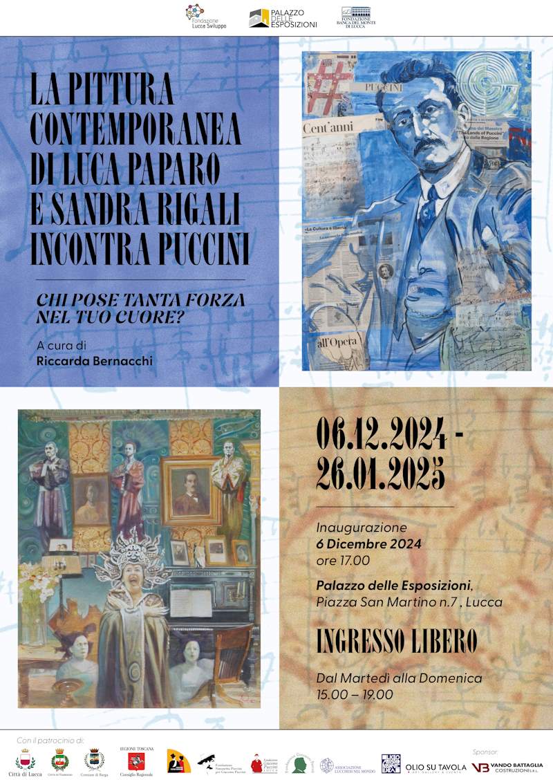 La pittura contemporanea di Luca Paparo e Sandra Rigali incontra Puccini. Chi pose tanta forza nel tuo cuore?…https://www.exibart.com/repository/media/formidable/11/img/164/Puccini-Rigali-Paparo-@Palazzo-delle-Esposizioni.jpg