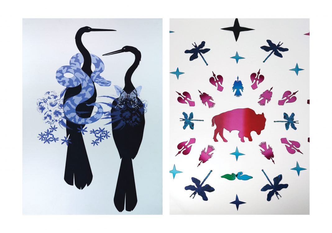 Land Lines; Water Lineshttps://www.exibart.com/repository/media/formidable/11/img/178/Land_Lines__Water_Lines_Buffalo_Songs_press_release_image_1_optimized_3000-1068x750.jpg