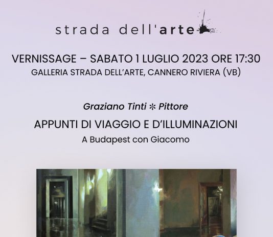 Graziano Tinti – Appunti di viaggio e d’illuminazioni – A Budapest con Giacomo Graziano Tinti – Appunti di viaggio e d’illuminazioni – A Budapest con Giacomo