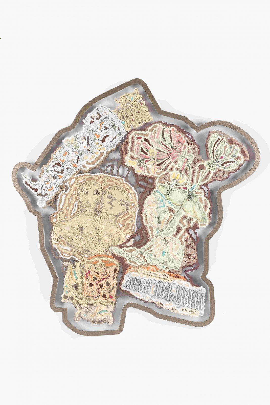 Gabriella Ciancimino – L’Alba dei Liberihttps://www.exibart.com/repository/media/formidable/11/img/1a0/Gabriella-Ciancimino-L’Alba-de-Liberi_-1-2025-Mixed-media-on-paper-iron-plexy-cm-90x88x3.-1068x1602.jpg