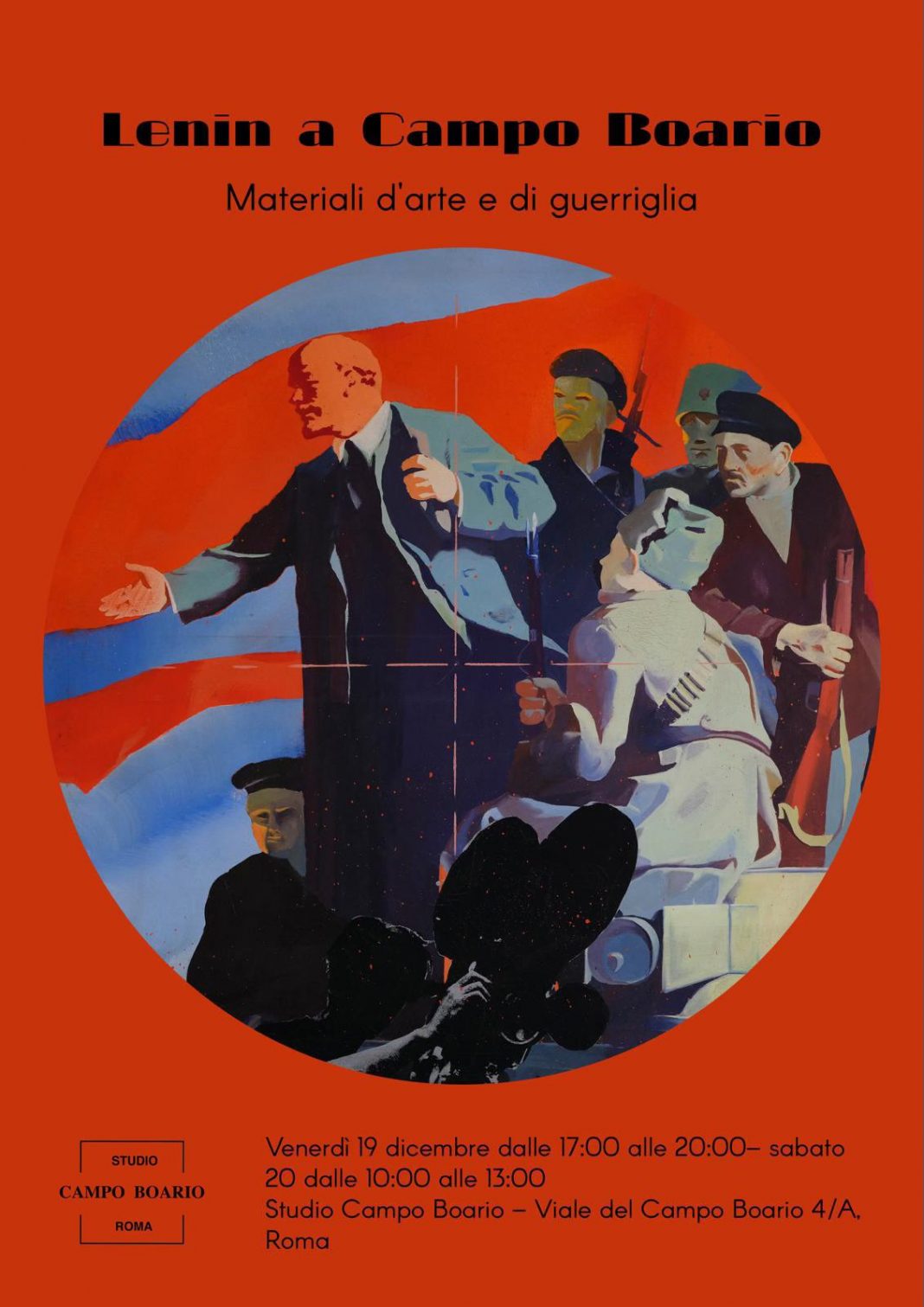 Lenin in Campo Boario. Materiali d’arte e di guerrigliahttps://www.exibart.com/repository/media/formidable/11/img/1cb/locandina-1068x1511.jpg