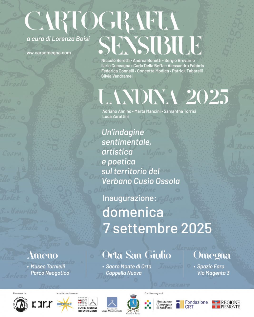 INAUGURAZIONE MOSTRA CARTOGRAFIA SENSIBILE | 7 SETTEMBRE 2025 | MUSEO TORNIELLI AMENOhttps://www.exibart.com/repository/media/formidable/11/img/1ef/save-the-date-1068x1335.jpg